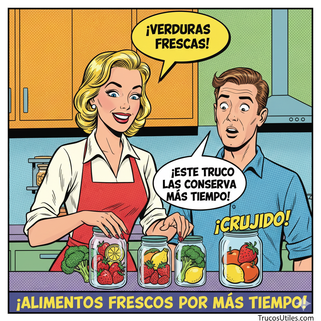 Conservar frutas y verduras . Trucosutiles.com