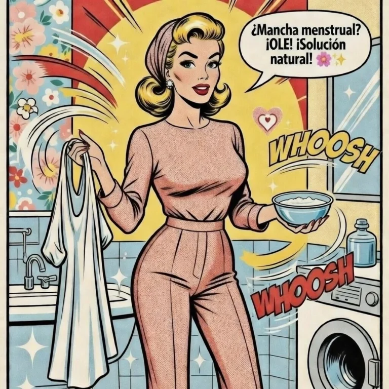 Mina expca como quitar manchas de sangre menstrual